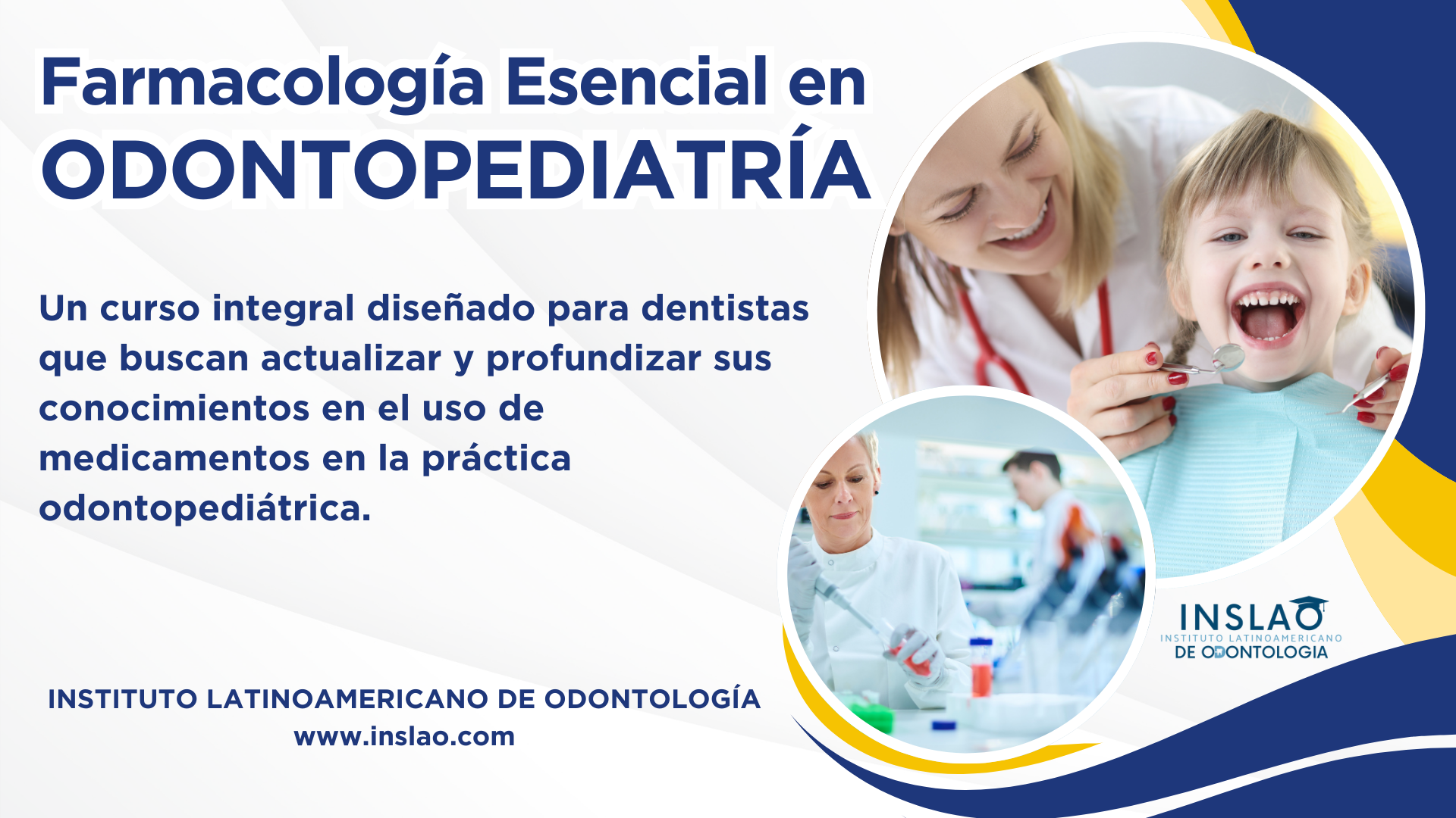 Farmacología Esencial en Odontopediatría